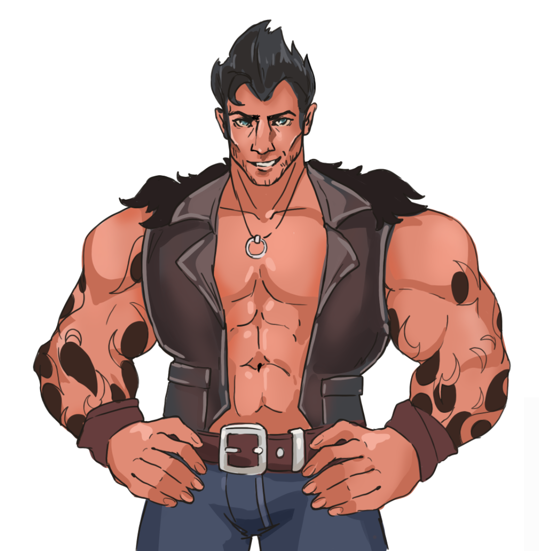 I Will Create Custom Muscular Gay Bara NSFW Fan Art, Yaoi, Furry Erotic Characters, and OC Video Game Art