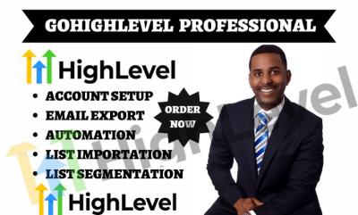 GoHighLevel Lead Importation, List Segmentation, and Email Export Services