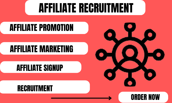 I Will Do Affiliate Recruitment and Promote Affiliate Links to Boost Sign-Ups