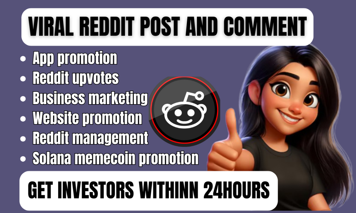 I Will Manage Reddit Posts for Your AI Gaming Website and Kuka Memecoin Business Threads