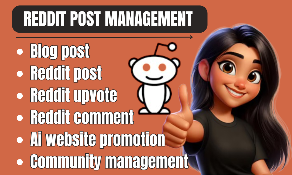 I Will Manage Reddit Posts for Your AI Website, Sol Memecoin Pump, and Fun Crypto Business