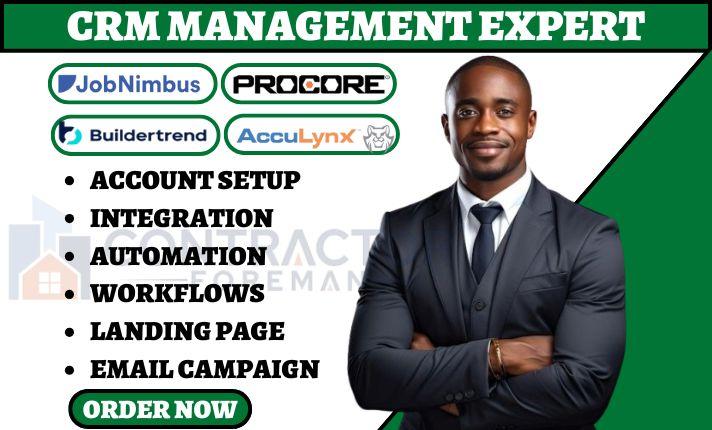 JobProgress, AccuLynx, Contractor Foreman, Procore, Buildertrend, JobNimbus Integration Services