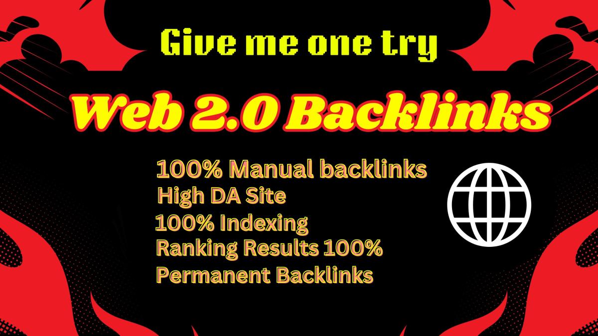 I will do web 2 0 backlinks for your website traffic