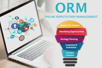 I Will Do ORM, Reverse SEO, and Online Reputation Management