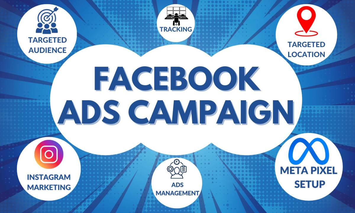 I Will Setup Facebook Ads Campaign, Instagram Marketing & Meta Ads Manager