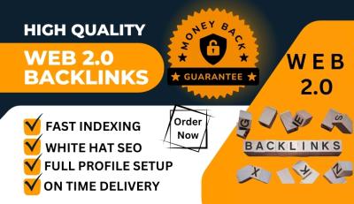 150 High Authority Contextual SEO Dofollow Web 2.0 Backlinks