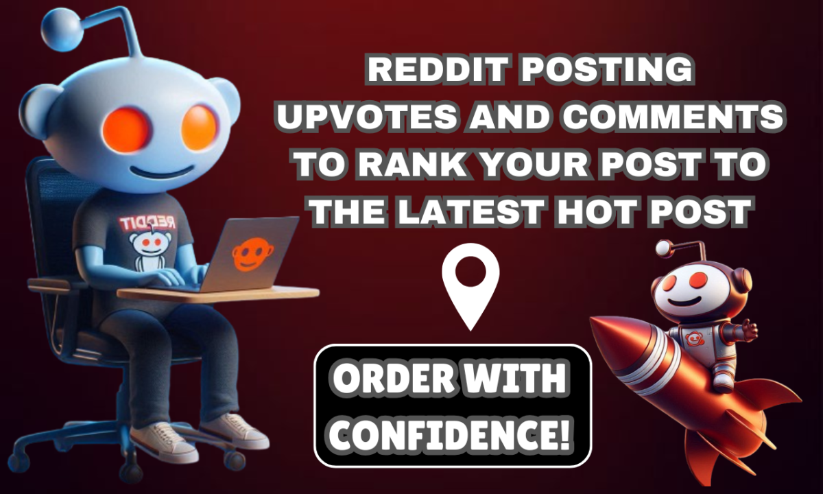 increase organic reddit post upvote for business website ai app or comment karma