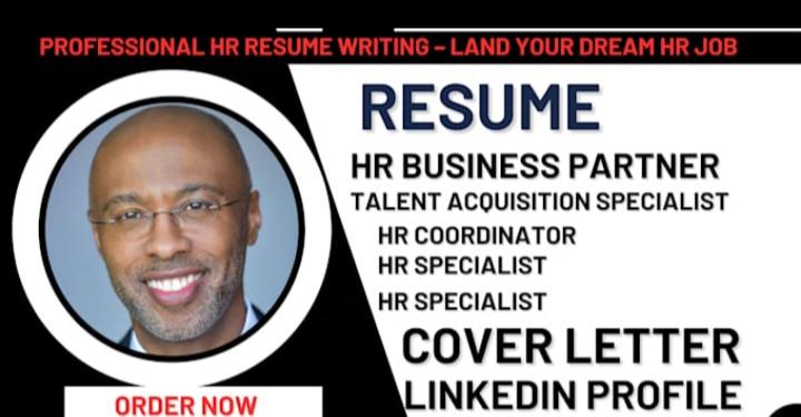 I Will Write a Professional HR Resume for HR Specialists, HR Managers, and Talent Acquisition Experts