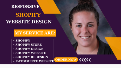 I Will Create a Website, Build Shopify Store, and Design Shopify Dropshipping