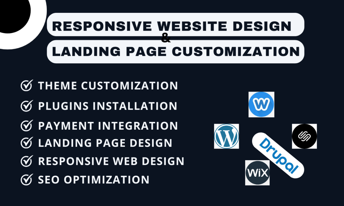 I Will Provide a Responsive Website on WordPress and Wix