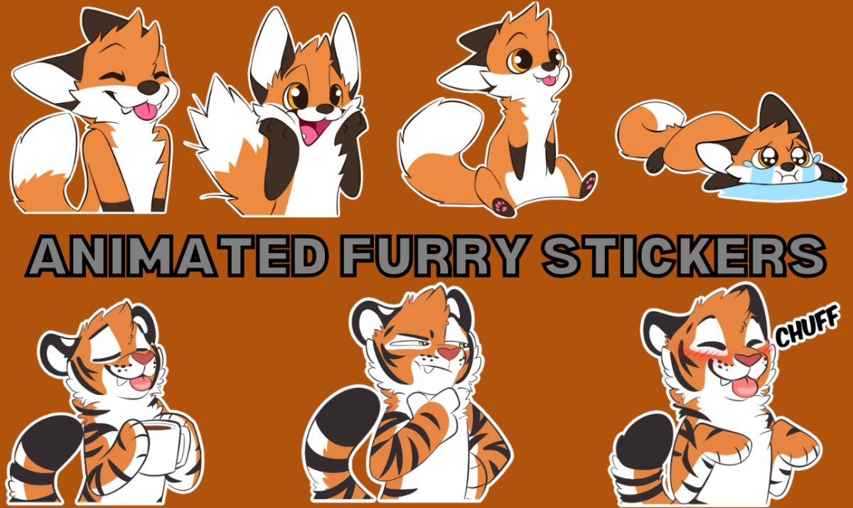 I Will Create Furry Animated Telegram Stickers, Furry NSFW Stickers, and Crypto Stickers