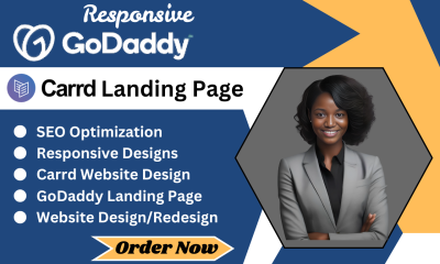 I Will Redesign Your GoDaddy Website with Expert Customization and SEO Services