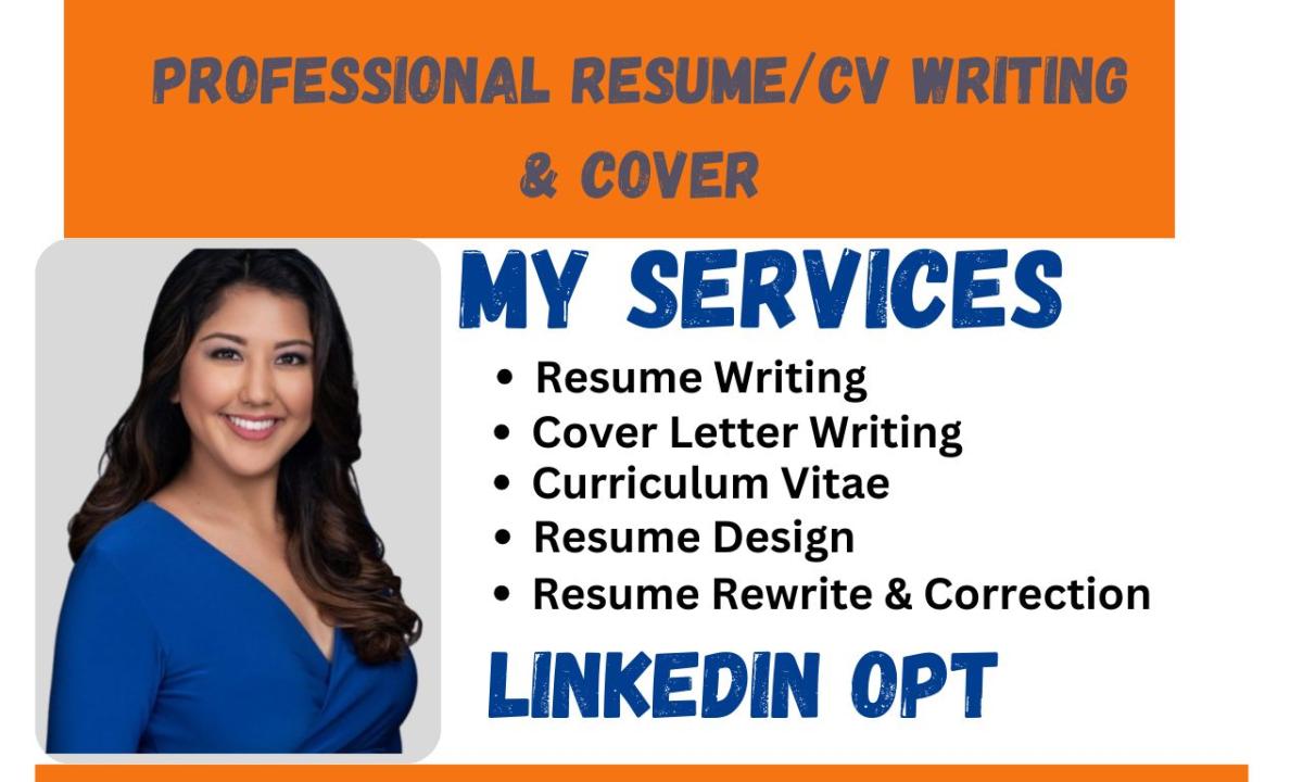 I Will Provide Professional ATS Resume Writing and Cover Letter Service