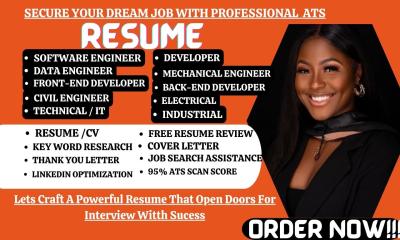 I Will Craft a Professional Resume for Procurement, Supply Chain, Logistics, Realtor, and Warehousing Roles