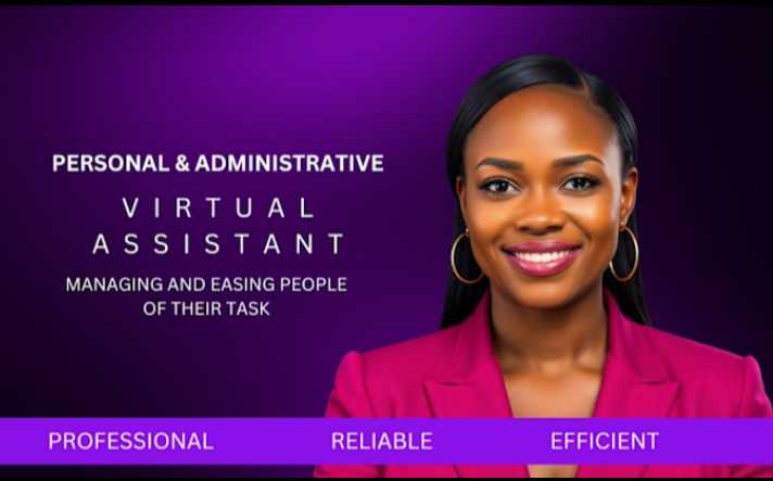 I Will Be Your Personal & Administrative Virtual Assistant and Social Media Manager