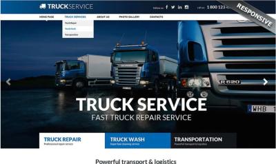 I Will Build a Responsive Trucking Dispatch Logistics Transport Website