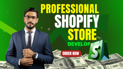 I will be your shopify expert, shopify developer and design your shopify store