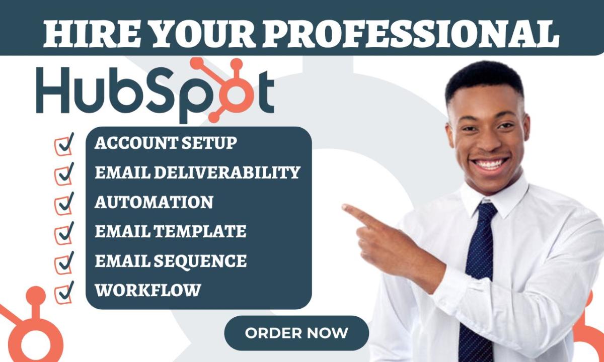 I Will Optimize HubSpot Email Deliverability and Automate Your Lead Follow-Up Sequences