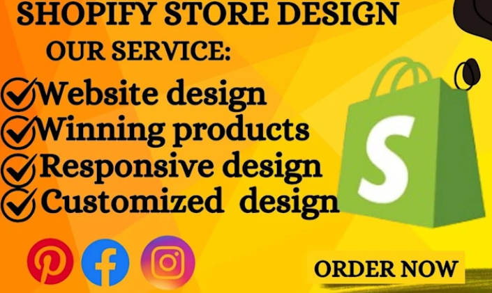 I Will Design Shopify Store, Shopify Dropshipping Store, Shopify Website