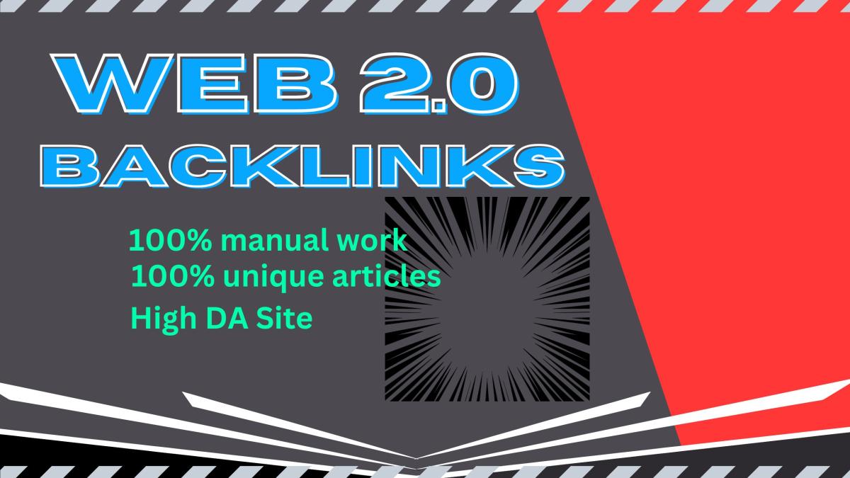 I Will Create Web 2.0 Backlinks to Boost Your Website Traffic