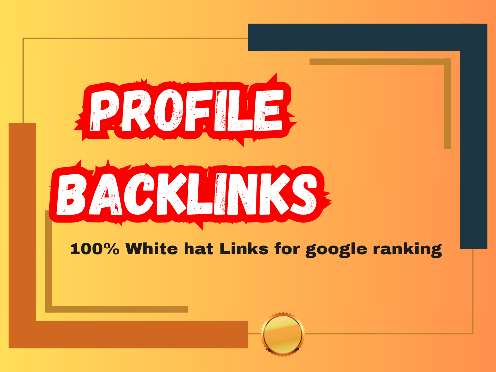 I Will Do 200 High Authority Permanent SEO Profile Backlinks