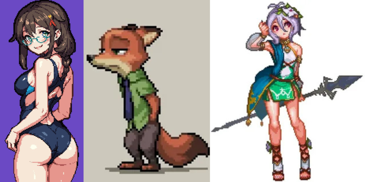 I Will Create 8-Bit Pixel Art Character Loop Animation for Your RPG Maker Game