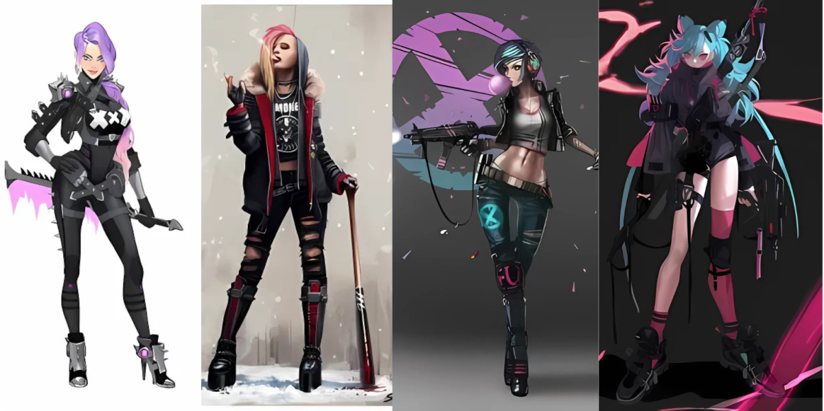 I Will Create Stunning Cyberpunk and 90s Retro Japanese Anime Illustrations with Lofi Anime Street Wear Themes