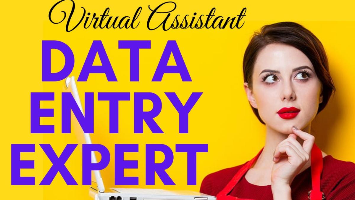 I Will Do Data Entry, Virtual Assistant, and Web Scraping