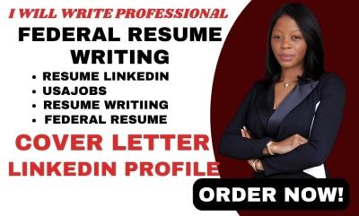 I Will Write a Professional ATS Federal Resume and Executive Government KSA Response for USAJobs
