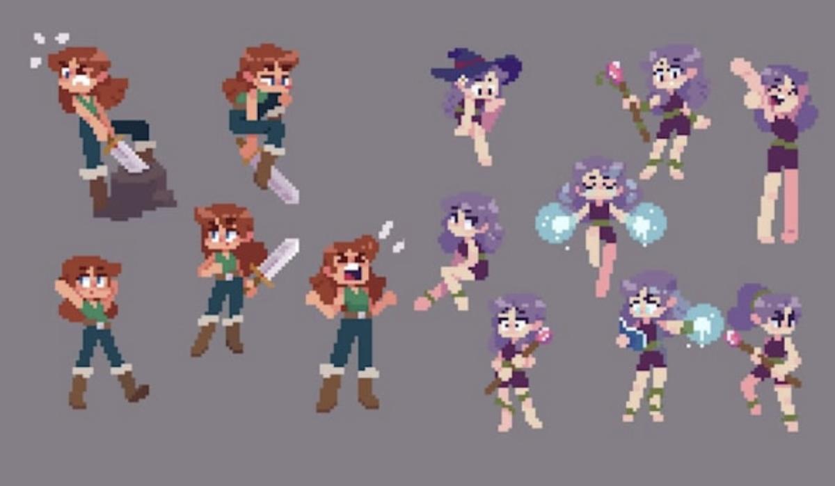 I Will Make NSFW Pixel Character Animation for RPG Maker Video Games