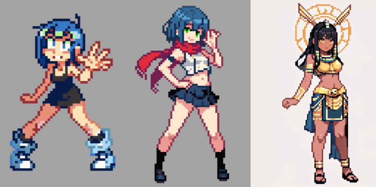 I Will Create Professional Pixel Art Character Sprite Portrait or Game Object NSFW Pixel Art