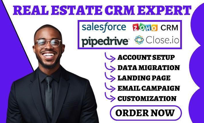 Salesforce, Pipedrive, Zoho CRM, Close.io Workflow Automation & Keap Integration