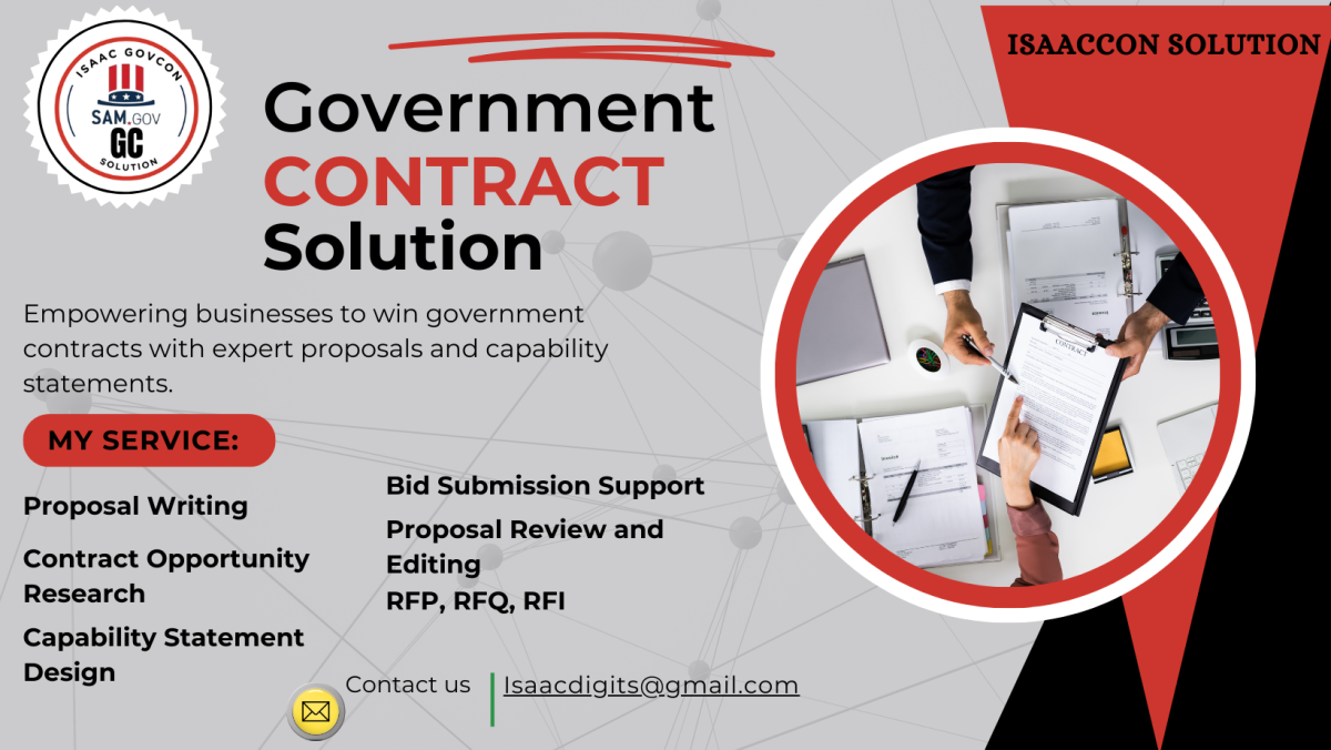 I Will Write Winning Government Contract Proposals for RFP, RFQ, and RFI