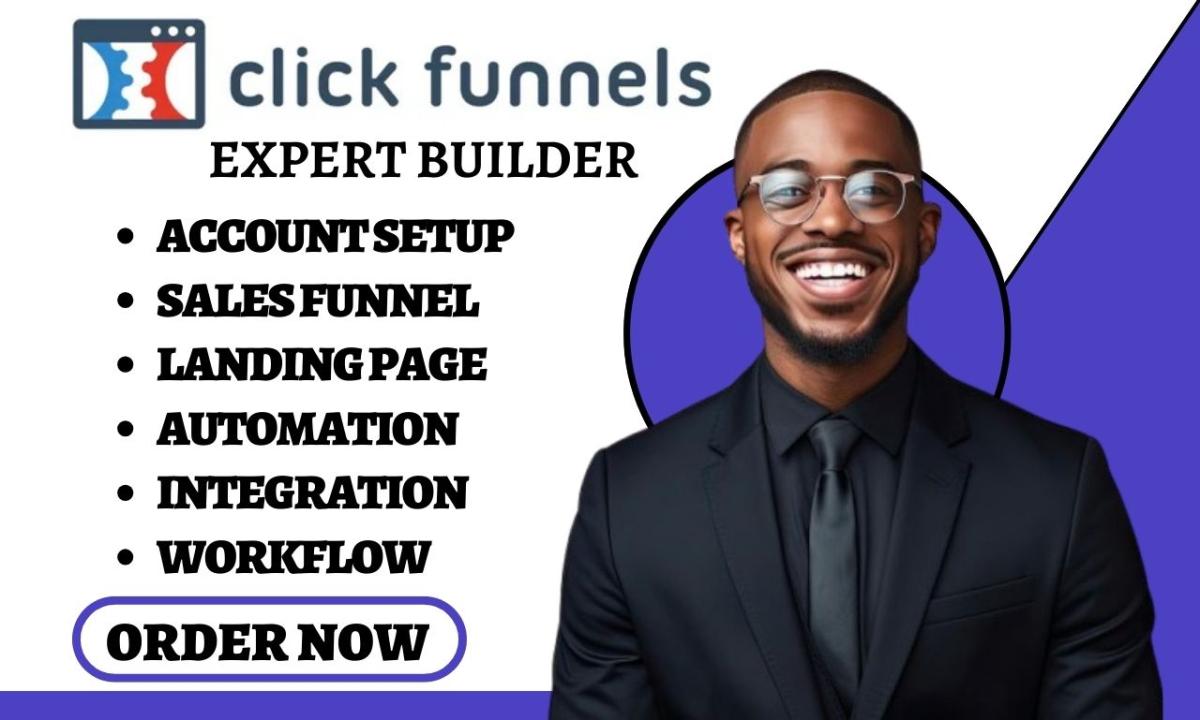 Clickfunnels Sales Funnel | Click Funnel Lead Pages | Sales Page | Membership Funnel