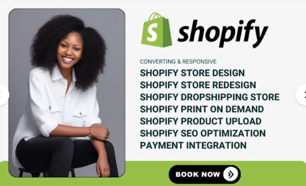 I Will Create a Shopify Dropshipping Store and Redesign Your Shopify Website