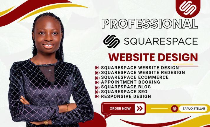 I Will Redesign Your Squarespace Website to Enhance Its Appeal