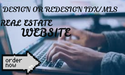 I Will Design a Professional Real Estate Website with IDX/MLS Integration Using WordPress, Wix, and Elementor