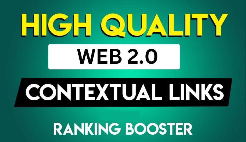 200 High Authority Contextual Web 2.0 Backlinks Service