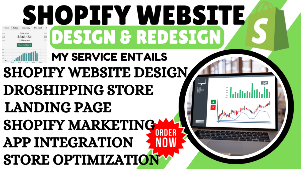 I Will Redesign Your Shopify Website and Optimize Your Dropshipping Store for SEO