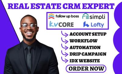 Expert Management of Attio, CRM Leadific, Ligna, Resimpli, Lofty CRM, KVCore, and Follow Up Boss for Real Estate Success