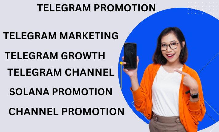 I Will Do Telegram Promotion, Promote Group and Channel with Subscribers