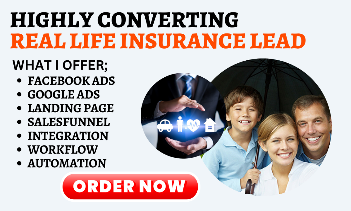 I Will Provide Real-Time Exclusive Life Insurance Leads