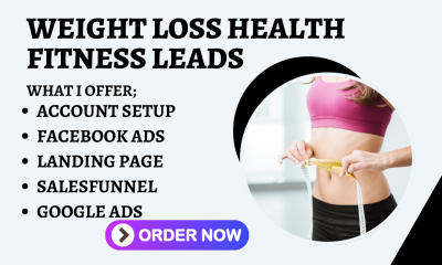 I Will Generate Weight Loss Health Fitness Tirzepatide Semaglutide Weight Loss Leads