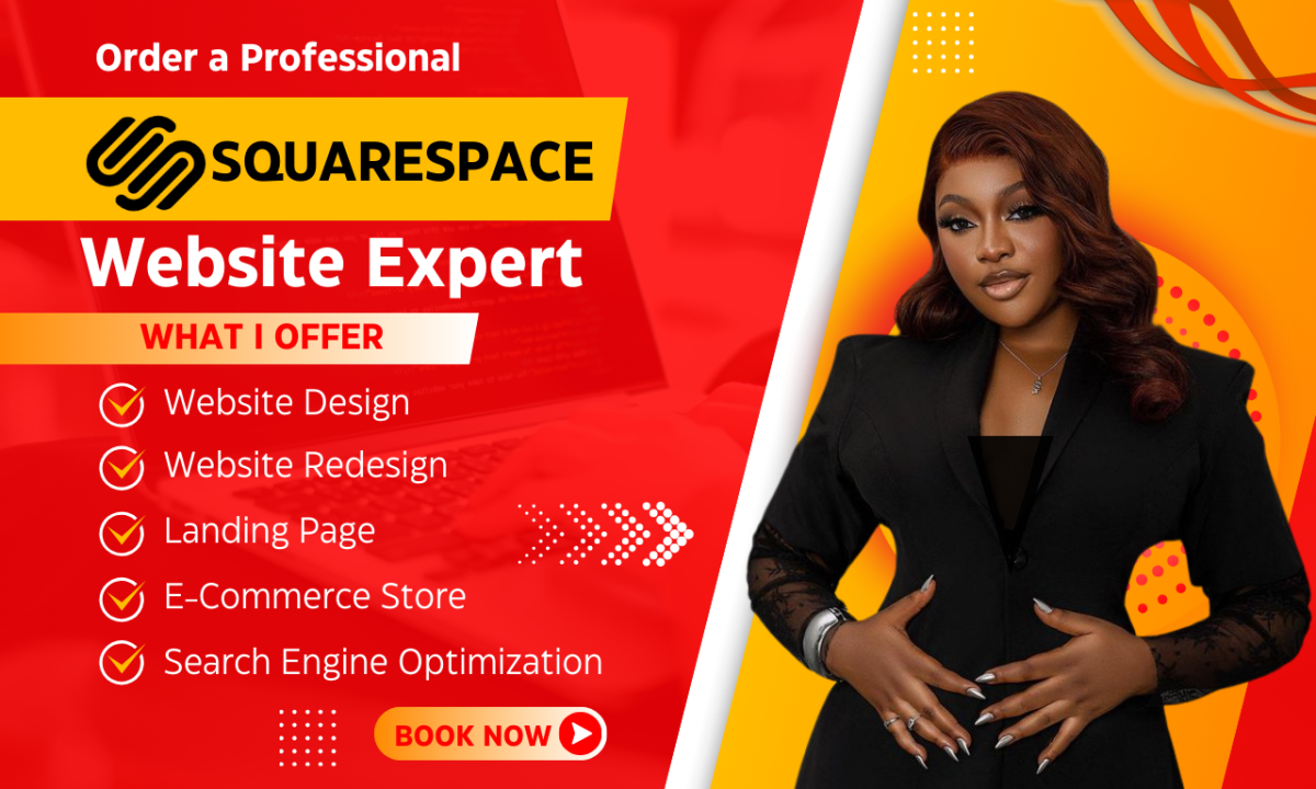 I Will Squarespace Website Redesign | Squarespace Website Design | Squarespace Redesign