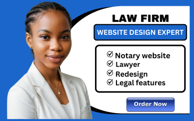 Professional Notary and Attorney Website Design for Law Firms and Legal Offices