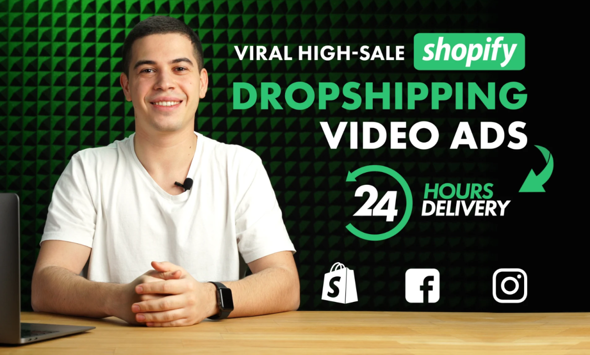 I Will Create Viral Shopify Dropshipping Video Ads in 48 Hours