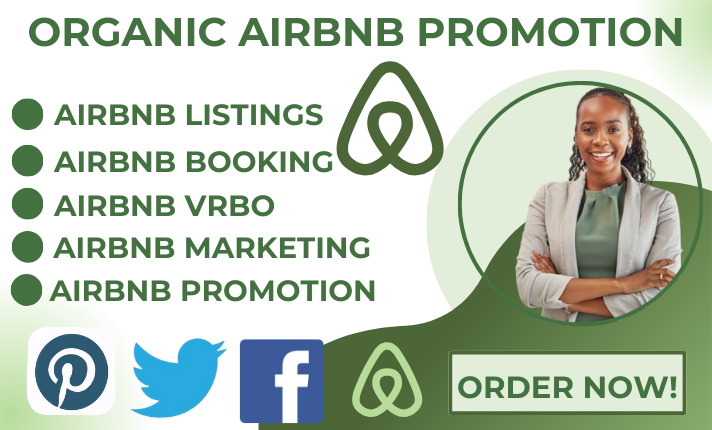 I Will Boost Your Airbnb Booking with Expert Marketing, Promotion, and Listing for VRBO