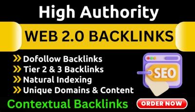 Create High Quality Contextual Web 2.0 Backlinks for Your Website Ranking