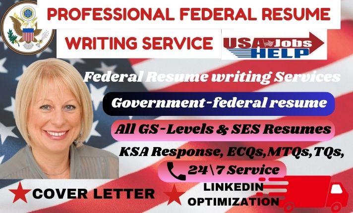 I Will Write USAJOBS Federal Resume Writing, Military Resume, Executive Resume Writing