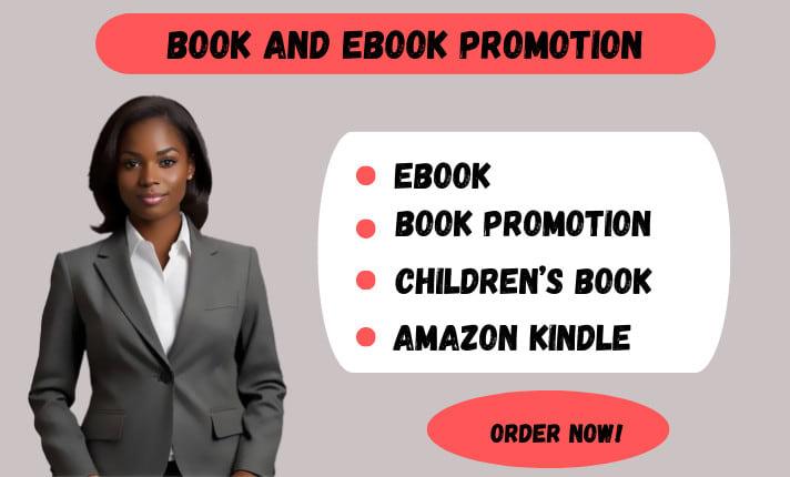 I Will Do eBook Marketing for Kindle, Children Book Promotion